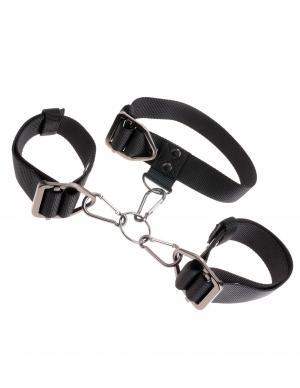 Sir Richard's Command Cuff & Collar Set Black