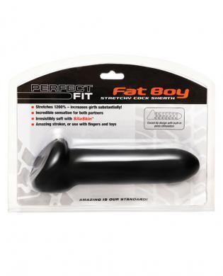 Perfect fit fat boy large extender - black