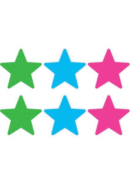 Peekaboos Neon Stars Value Pack Of 3 O-S