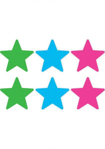 Peekaboos Neon Stars Value Pack Of 3 O-S