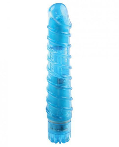 Rock Candy Ima Joy Twist Spiral Blue Vibrator