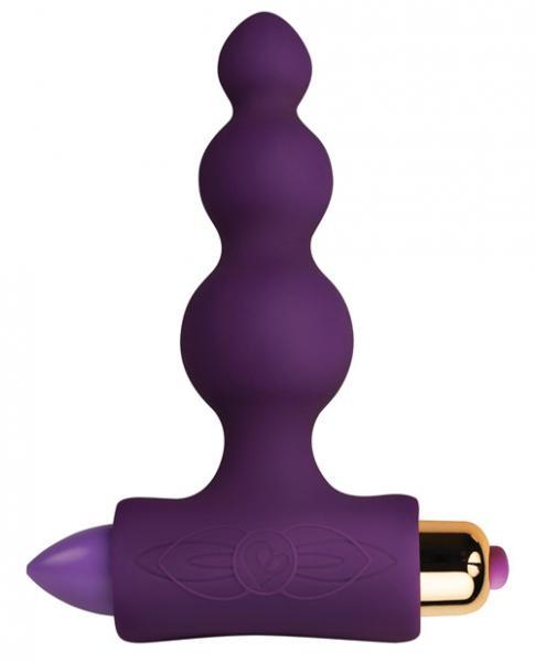 Petite Sensations Bubbles 7X  Purple Butt Plug