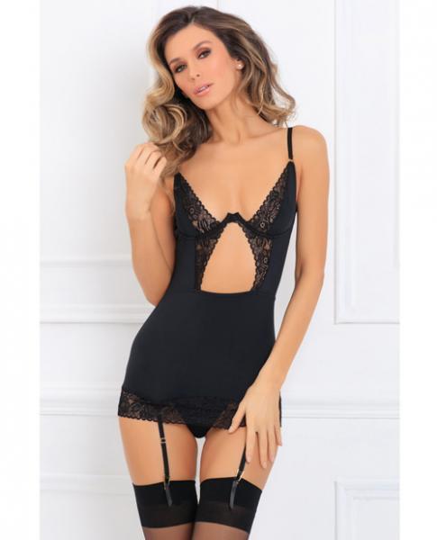 Take An Ellie Chemise Black M-L