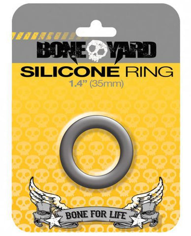 Boneyard Silicone Ring 1.4 inches Gray