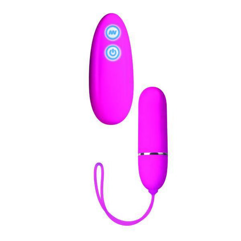 Posh 7 Function Lovers Remote Bullet Vibrator Pink