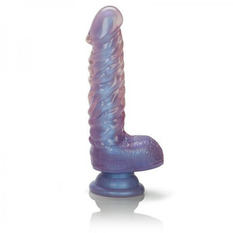 Crystal Cote Dong Purple 7 inches Suction Cup