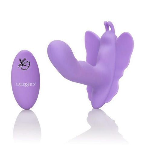 Venus Butterfly Remote Rocking Penis Purple