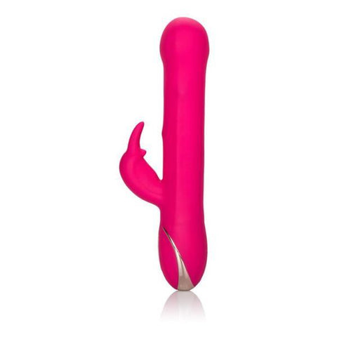 Jack Rabbit Silicone Beaded Rabbit Vibrator Pink