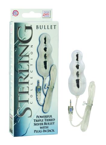 Sterling bullet - triple tiered silver bullet