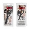 Silicone stud lasso - black