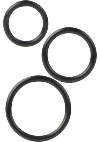 Silicone Support O-Rings - Black