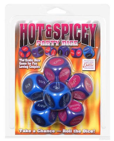 Hot and spicey party dice