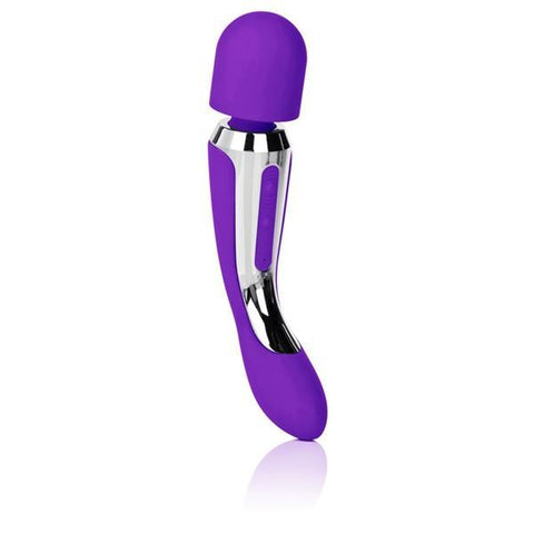 Embrace Rechargeable Silicone Body Wand - Purple