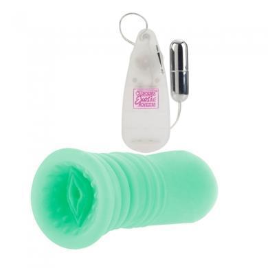 Sue johanson glow in the dark vibrating super head honcho - white