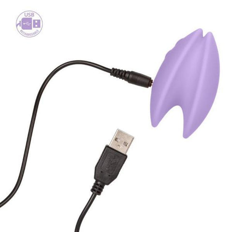 Dr. Laura Berman Palm Sized Silicone Massager Purple
