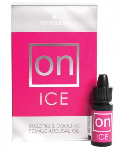 On Ice Buzzing & Cooling Female Arousal Oil 5ml
