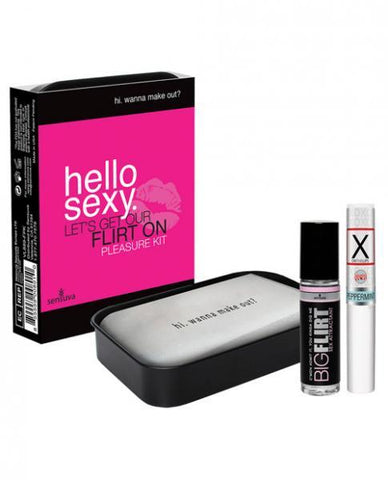 Hello Sexy Let's Get Our Flirt On Pleasure Kit