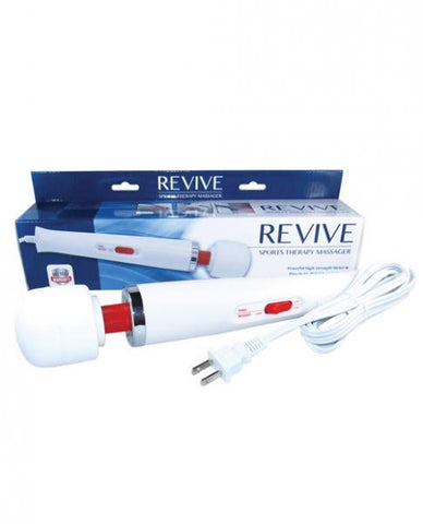 Revive Sports Therapy Massager White
