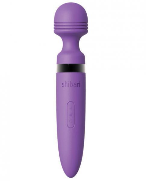 Shibari Deluxe Mega Rechargeable Wand Massager Purple