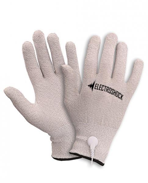 Shots Electroshock E-Stimulation Gloves Gray