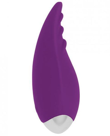 Shots Simplicity Nanci Clitoral Hand Held Vibe Purple