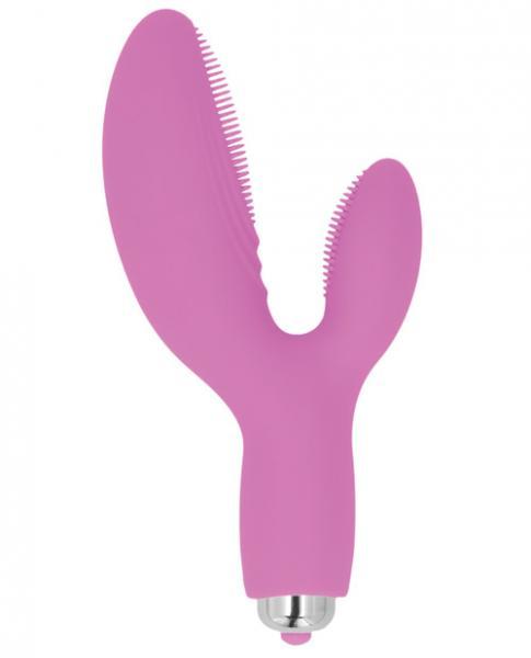 Shots Simplicity Holly G-Spot & Clitoral Vibrator 10 Speed Pink