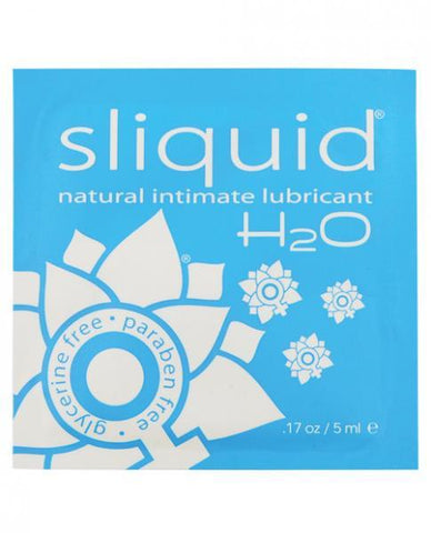 Sliquid Naturals H2O Lubricant Pillow Package .17oz