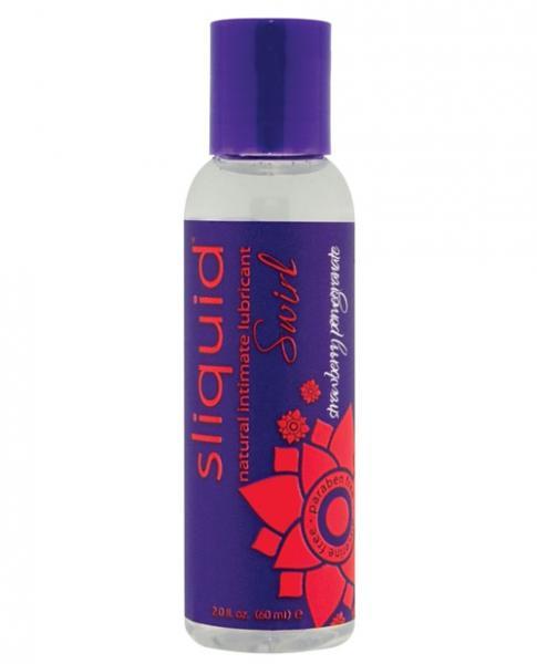 Sliquid Naturals Swirl Lubricant Strawberry Pomegranate 2oz