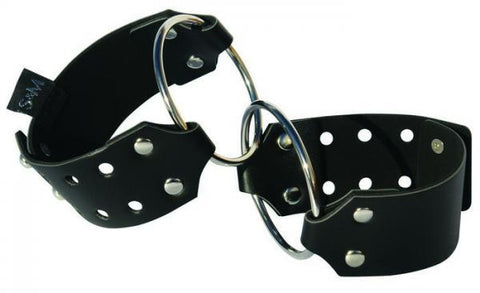 Sex and Mischief Ring Cuffs Black