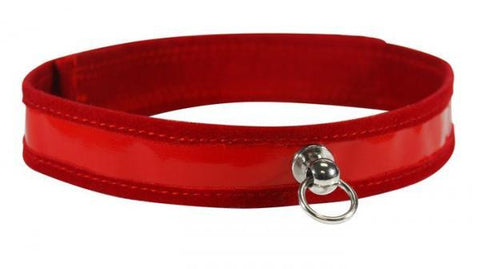 Sex and Mischief Red Day Collar O-S
