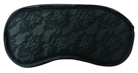 Midnight Lace Blindfold Black O-S