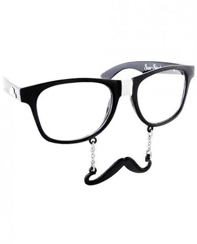 Geek Moustache Sun Staches Glasses