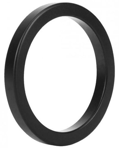 Malesation Nickel Free Metal Ring Black Stamina - 40 Mm