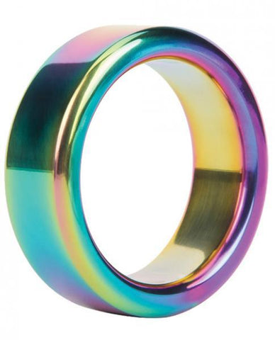 Malesation Nickel Free Steel Rainbow Ring 38mm