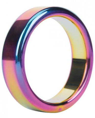 Malesation Nickel Free Steel Rainbow Ring 48mm