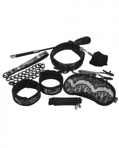 Steamy Shades Bondage Set Black