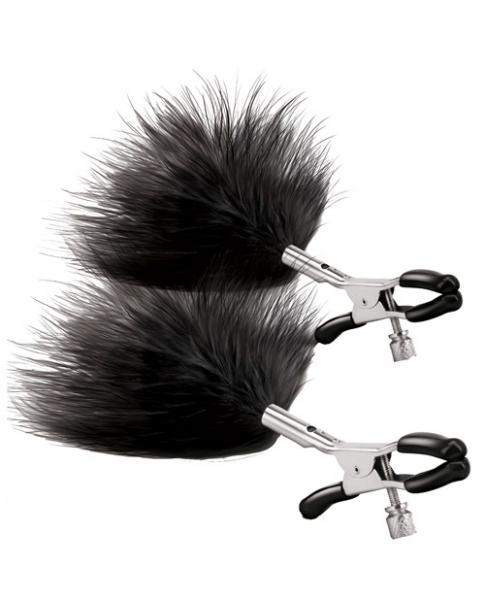 Steamy Shades Adjustable Feather Nipple Clamps