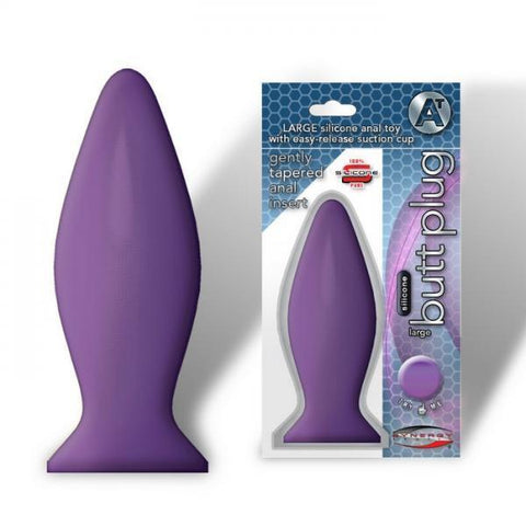 Synergy Silicone Butt Plug Large Lavender
