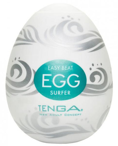 Hard Gel Egg Surfer Masturbation Device