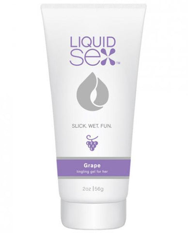 Liquid Sex Tingling Gel for Her Grape 2oz Tube