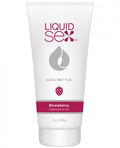 Liquid Sex Tingling Gel For Her Strawberry 2oz