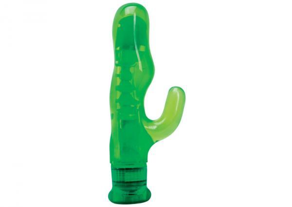 Climax Gems Electric Peridot G Rabbit Vibrator Green