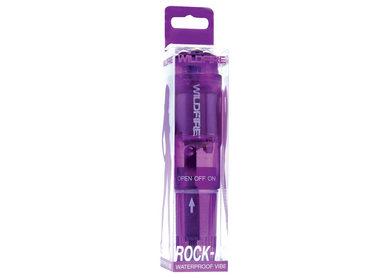 Rock-In Waterproof Massager, Bright Purple