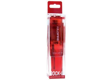 Rock-In Waterproof Massager, Bright Red