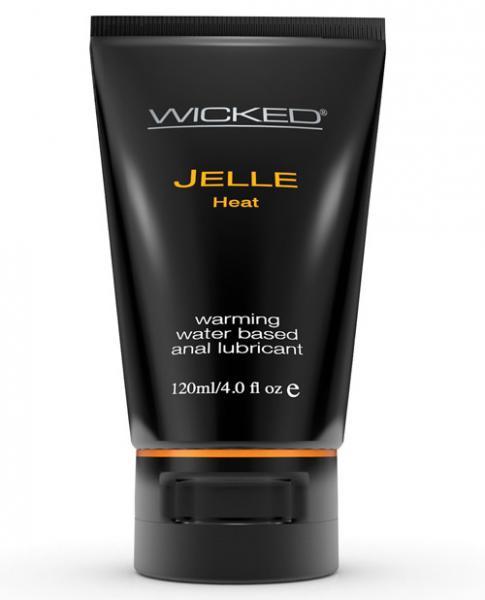 Wicked Jelle Warming Anal Gel Lubricant 4oz Tube