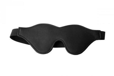 Strict Fleece Lined Blindfold Black O-S