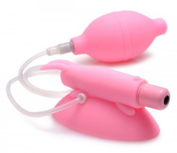 Silicone Vibrating Pussy Cup Pink