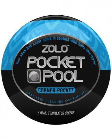 Zolo Pocket Pool Corner Pocket Blue Sleeve