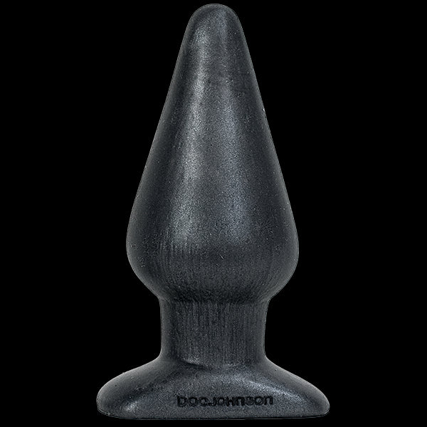 The Super Big End Charcoal Butt Plug