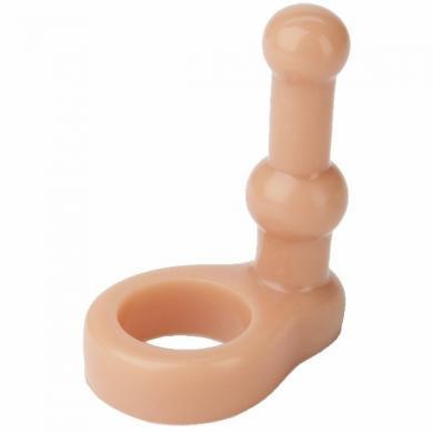 Double Dip Beige Cock Ring